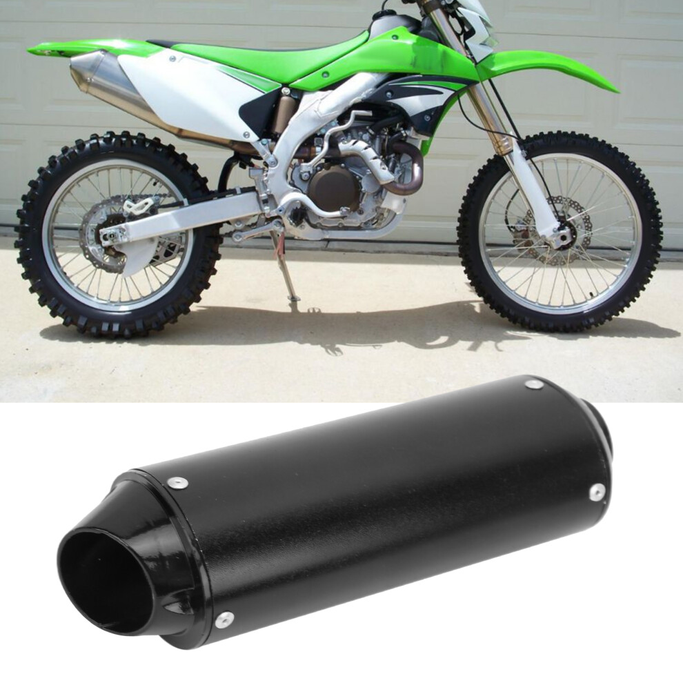 Exhaust Muffler For 90Cc-160Cc Atv And Pit Bike 32Mm/1.3In Size Black 6931377096560