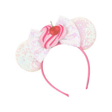 (2) Kid Friendly Sparkling Decorations Hair Accessories Stretchy Adjustable Headwear For Fun Outfits Celebrations Breathable Fabric Multicolor