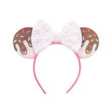 (1) Kid Friendly Sparkling Decorations Hair Accessories Stretchy Adjustable Headwear For Fun Outfits Celebrations Breathable Fabric Multicolor