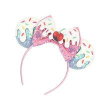 (6) Kid Friendly Sparkling Decorations Hair Accessories Stretchy Adjustable Headwear For Fun Outfits Celebrations Breathable Fabric Multicolor