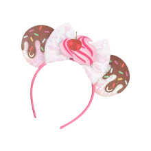 (3) Kid Friendly Sparkling Decorations Hair Accessories Stretchy Adjustable Headwear For Fun Outfits Celebrations Breathable Fabric Multicolor