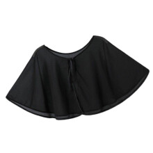 (Black) Lightweight Chiffon Cover Wrap With Sun Block For Travel Enthusiasts Sensitive Skin And Daily Wear  White