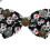 (A) Halloween Themed Gear Chain Bowtie Clasp Polyester Fabric Poker Pattern Party Essential  B 5