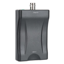Schwarzer HDMI-auf-BNC-Videokonverter, kompatibel