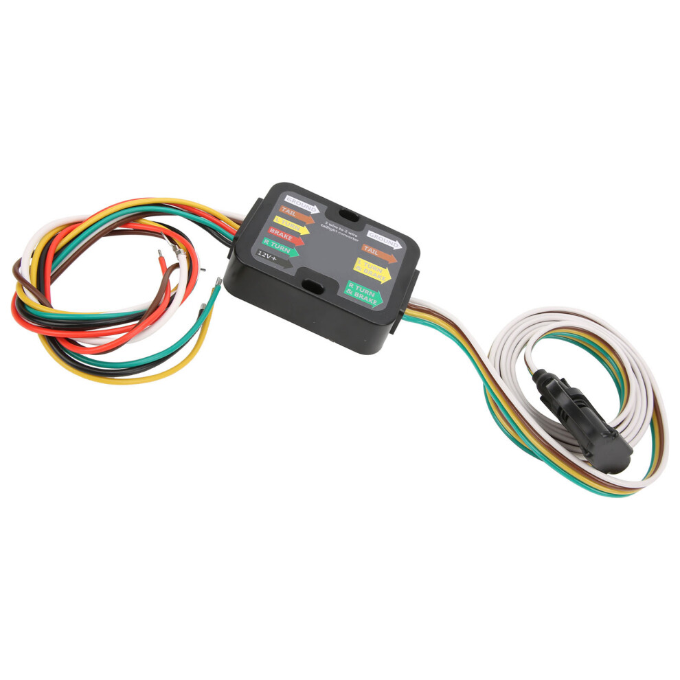 Trailer Tail Converter 3 To 2 Wire 60In Wiring Led Compatible Light 7901377098795