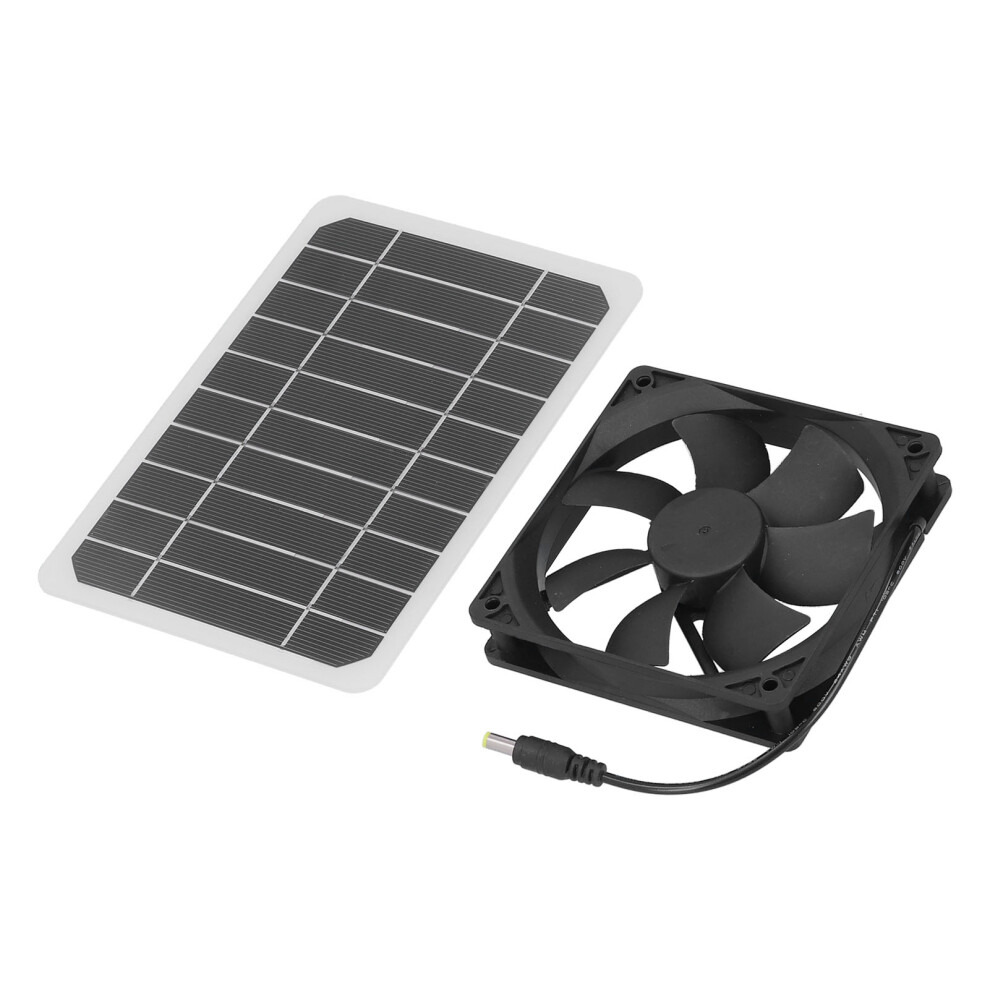 6W Solar Panel With Cooling Fan Mini Ventilator For Pet & Chicken House 9411377098834