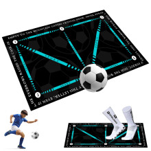 Football Training Mat for Kids NonSlip Dribble System With AntiSlip Socks Indoor Outdoor Training Equipment Size1