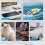(A)Portable Snow Blowers Long-Lasting Cordless Design for Yard Garage Camping 4