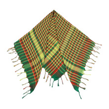(100) Multipurpose Scarf Wrap Arabic Shemagh Thin Polyester For Travel Outdoor Daily Use Multicolor