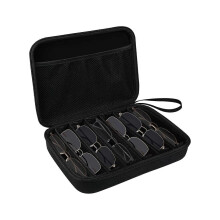 (7 card slots) Shades Case Pouch for Protecting Reading Glasses & Sunglasses Eyeglasses Organizers Protective Bag for Men Women Multicolor