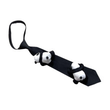 (C) Jk Uniform Panda Ties Cartoon Panda Collar Japan Jk seifuku Cosplay Pre-tied Tie Schoolgirl JK Suit Neckwear Multicolor