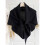 (Khaki) Winter Wool Scarf For Women Triangular Shawl Wrap Soft Oversized Design Cold Protection Comfortable Neck Cover  Stripe red 5