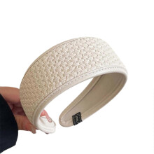 (7) Modern Leather Headwear Wide Brimmed Comfortable Hair Band For Women Lady Daily Fashion Accessory Multicolor