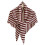 (Stripe red) Winter Wool Scarf For Women Triangular Shawl Wrap Soft Oversized Design Cold Protection Comfortable Neck Cover  Stripe red 1