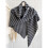 (Stripe red) Winter Wool Scarf For Women Triangular Shawl Wrap Soft Oversized Design Cold Protection Comfortable Neck Cover  Stripe red 4
