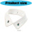 (White fabric white p) Snap On False Collar With Soft Polyester Blend Fashionable Layering Essential For Dresses And Cardigans Multicolor 3