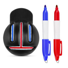 Alignment Ball Mark QuickDrying Waterproof Golf Lines Marker HXQ009 DoubleSided Scriber 2 Pens
