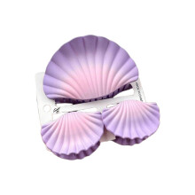 (5) 3PCS Marine Life Hair Clamps Dynamic Shade Plan Ergonomic Grip For Long Permanent Hold Multicolor