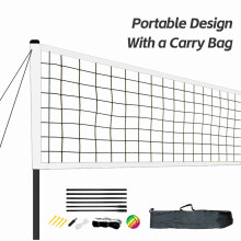 Beachvolleyballnetz, Fußballnetz, Badmintonnetz