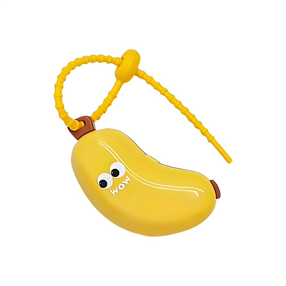 Toothbrush Travel Case with Cute Banana Design, Hygienic Cover for Adults and Kids Camping or Vacation