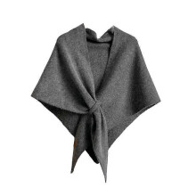 (Dark Grey) （1 Pack）Winter Autumn Faux Wool Scarf Lightweight Shawl Wrap For Outdoor Commuting Travel Unisex Adults  Burgundy