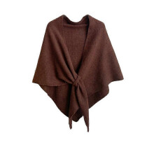 (Dark Brown) （1 Pack）Winter Autumn Faux Wool Scarf Lightweight Shawl Wrap For Outdoor Commuting Travel Unisex Adults  Burgundy