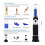 Refractometer For Beer Wort 032% Sugar Content, 1.0001.120 RI, ATC Dual Scale Handheld 2