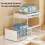 Under Sink Organizer  MultiPurpose Storage Shelf For Kitchen And Bathroom  Under Sink Storage Rack For Small Spaces 5
