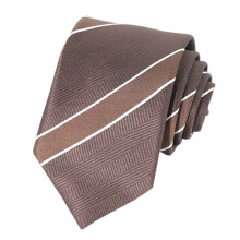 (04) Classical Diagonally Mens Tie Easy Polyester Fabric For Formal Office And Corporate Event Multicolor