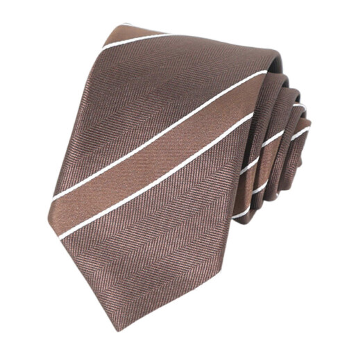 (04) Classical Diagonally Mens Tie Easy Polyester Fabric For Formal Office And Corporate Event Multicolor