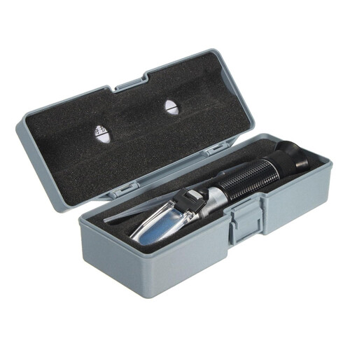Digital Sugar Tester Handheld Refractometer 032% Brix ATC Saccharometer Fruit Sugar Meter Retail Box 2