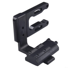 Red Dot Scope Sight Bracket Mount For Recurve And Compound Bows, Aluminum Alloy CNCProcessed, Lightweight 138.2g, Black