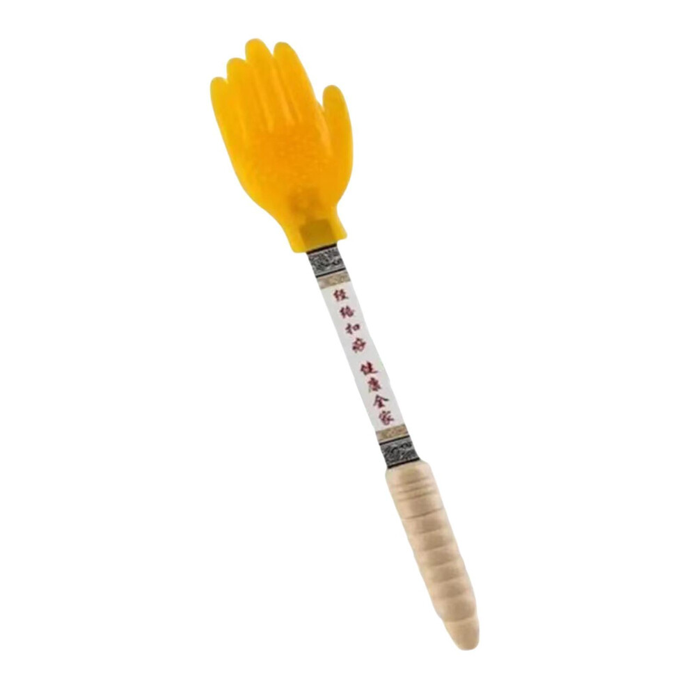 Long Handle Handheld Back Massager with Ergonomic Grip for Full Body Muscle Relief