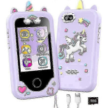(Purple) Kids SmartPhone Gifts Toys for Girls Boys Age 3-8,Toddler Learning Toy