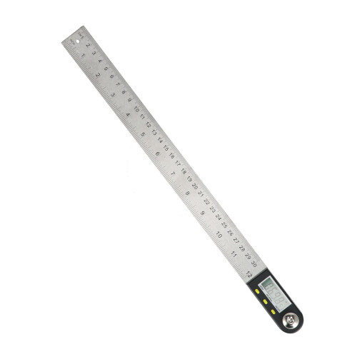 Digital Angle Finder Ruler 2-in-1 Goniometer Protractor 0-360 2