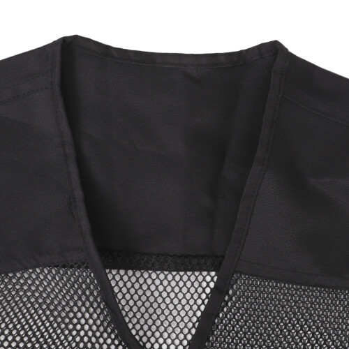 Durable Breathable Military Vest with Multi Pockets, XL Black 2