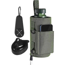 (Green) Magnetic Gym Bag Water Bottle Holder, Magnetic Gym Bag for Man with Adjustable Straps, Securely Attaches to Gyms Equipment, Gift Fitness Lover