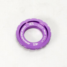 Centerlock Adapter For Six Bolt Disc Brakes On Bikes Purple
