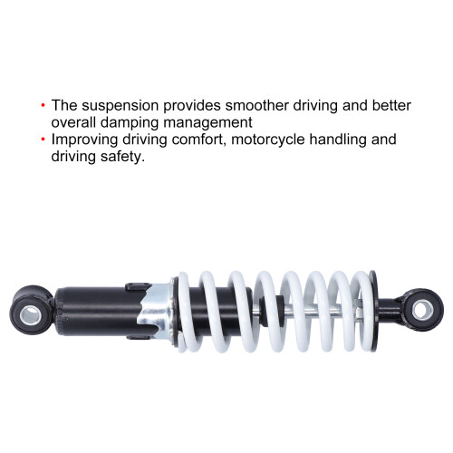250mm Adjustable Motorcycle Shock Absorber for Dirt Bikes & ATVs 1