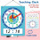 Learning Clock for Kid Writable Time Teaching Clock With Pen Silent NonTicking Quartz Wall Clock For Classrooms And Home 4