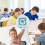 Learning Clock for Kid Writable Time Teaching Clock With Pen Silent NonTicking Quartz Wall Clock For Classrooms And Home 5