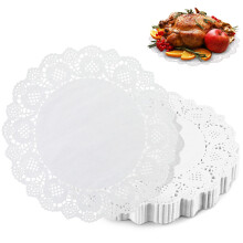 Paper Doilies 150 Pcs Round 30 Cm White Lace Doilies For Desserts Cakes Crafts Party Placemat Weddings Birthday