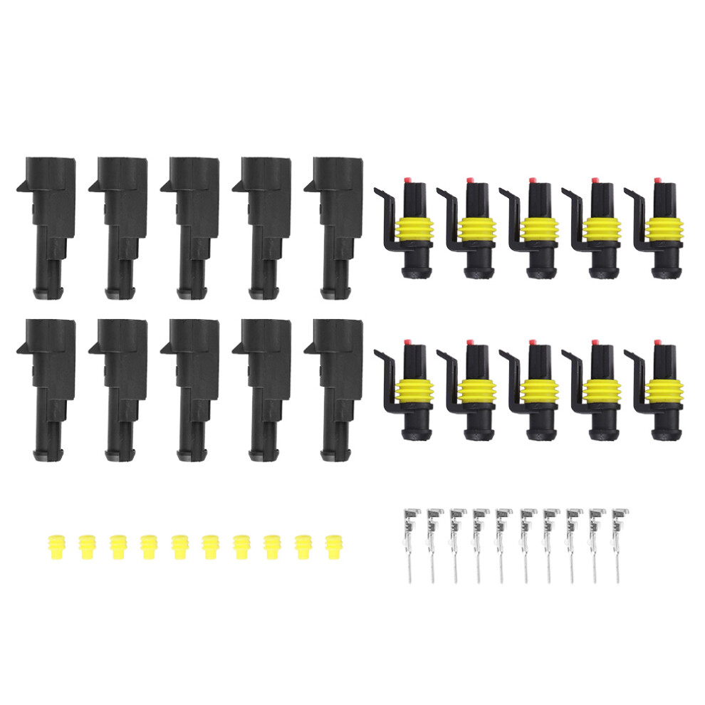Waterproof Connector For Automotive Wiring Systems, Quick Connect 3 Pin Electrical Connectors With Reliable Safe Connection And High Chemical 9358999867502