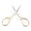 Embroidery Scissors Stainless Steel, Precision Cutting Capability Sharp Blade with Pointed Edge for Sewing Crafting Art Work, Comfortable And 1