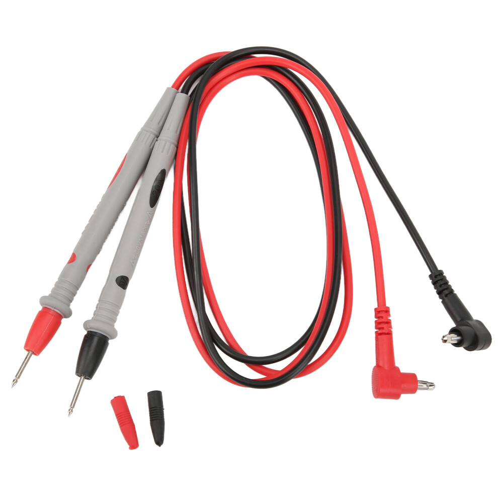Multimeter Test Leads Probes Kit, Multimeter Test Leads Pure Copper Core High Conductivity Electrical Testing Cables With Nickel Plated Copper Tips, 9358999867762