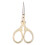 Embroidery Scissors Stainless Steel, Precision Cutting Capability Sharp Blade with Pointed Edge for Sewing Crafting Art Work, Comfortable And 6