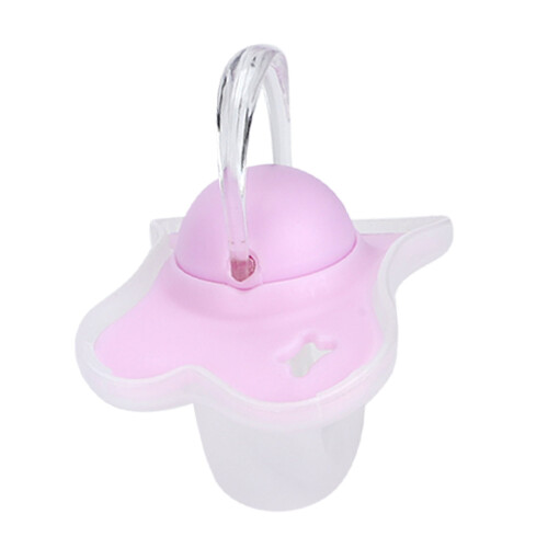 4 pezzi di ciucci leggeri 0-6 mesi in silicone/PP 1