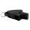 Professional Referee Black Whistle with Lanyard Crisp Sound Durable 7