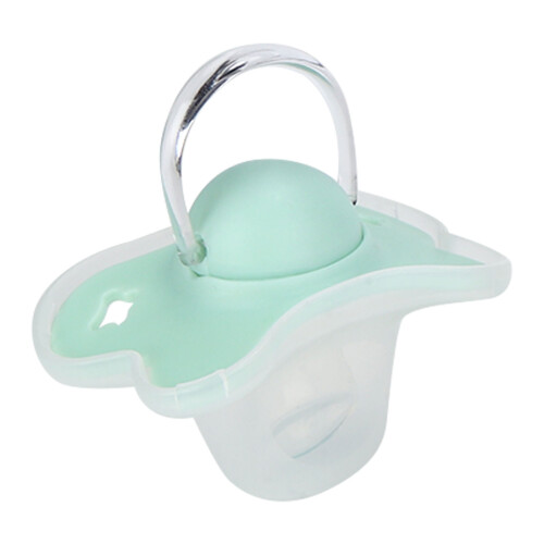 4 pezzi di ciucci leggeri 0-6 mesi in silicone/PP 2