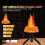 (Black) 3D Fake Flame Lamp,110V Electric Campfire Artificial Flickering Flame Table Lamp 2